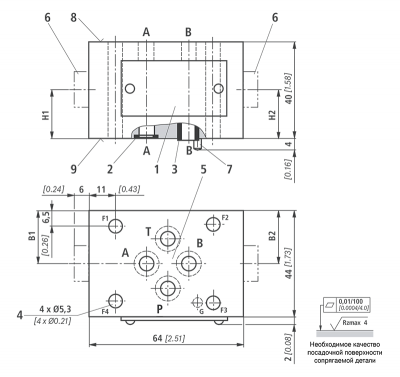 BOSCH REXROTH Z1S 6 T05-4X/V/62 R901107146